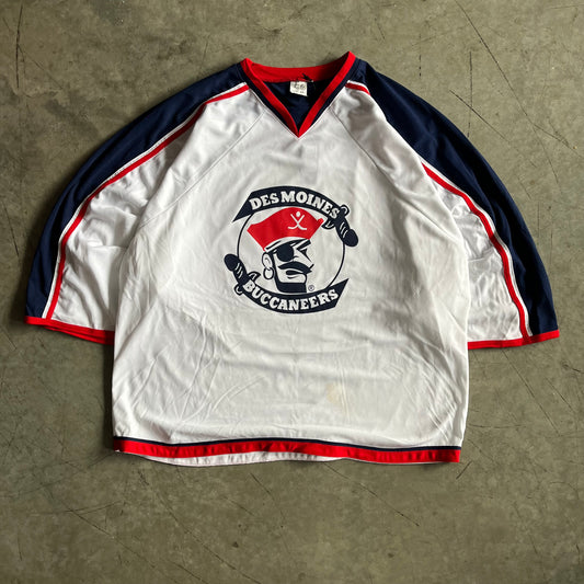 Vintage Des Moines Buccaneers Goalie Jersey
