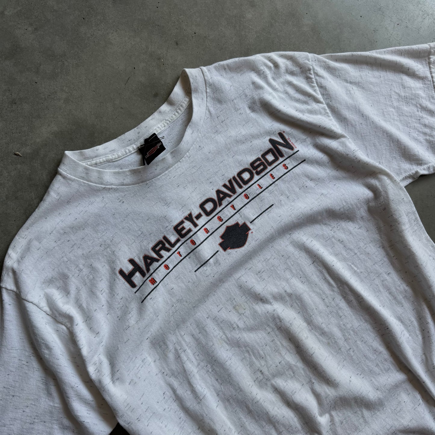Y2K Sturgis Harley Davidson Pepper Gray Logo Tee