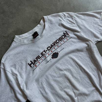 Y2K Sturgis Harley Davidson Pepper Gray Logo Tee