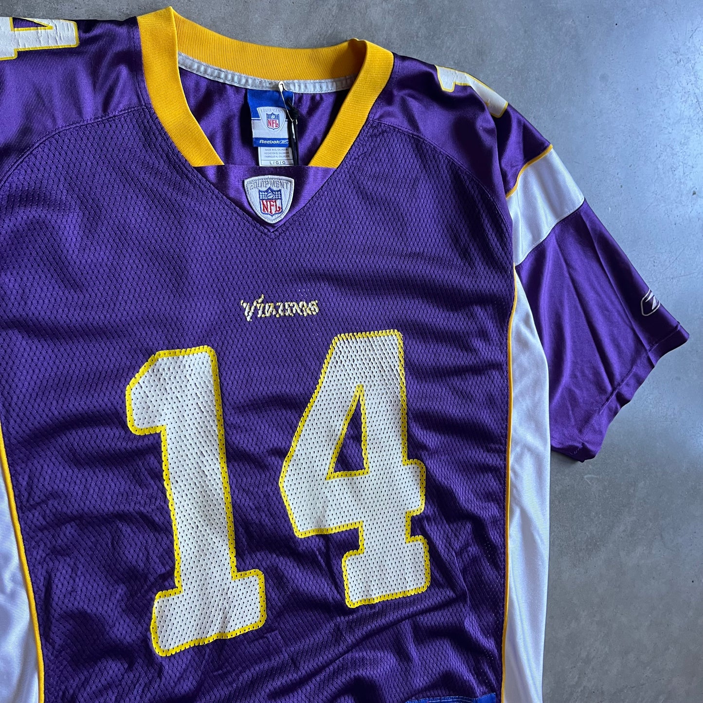 Vintage Minnesota Vikings Brad Johnson #14 Jersey