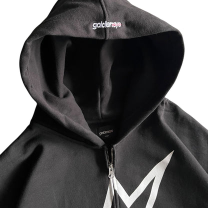 Goldeneye ‘GE Star’ Zip Up Hoodie (Black)