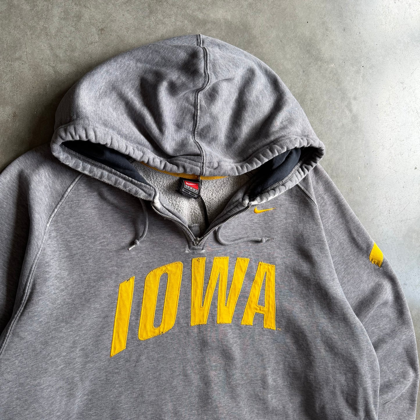 Vintage Nike Iowa Quarter Zip Sweatshirt