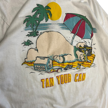 Vintage 1988 Tan Your Can Tee