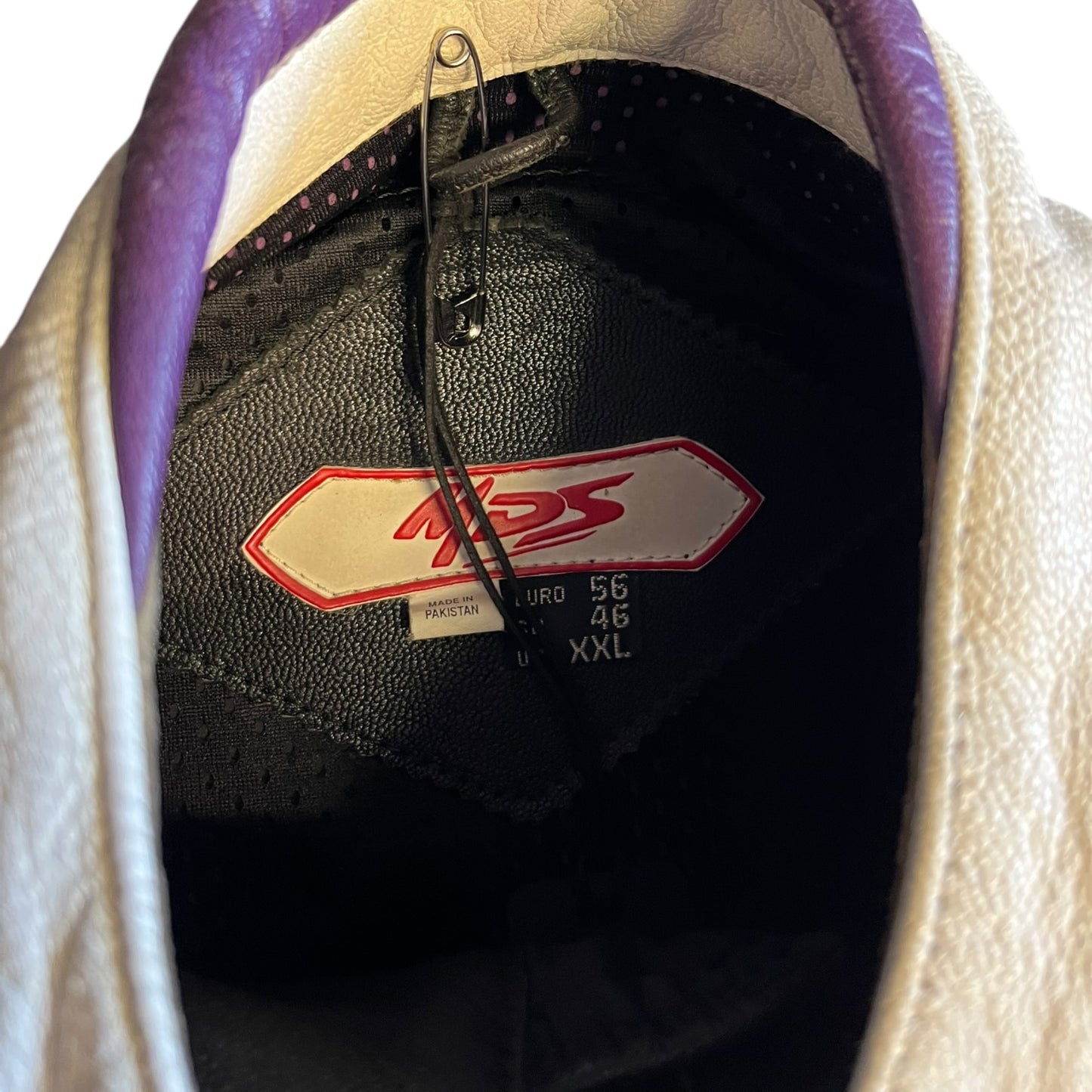 Vintage MDS Leather Motorcycle Jacket w/ Pads