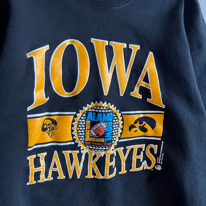 Vintage Iowa Hawkeyes Alamo Bowl Black Sweatshirt