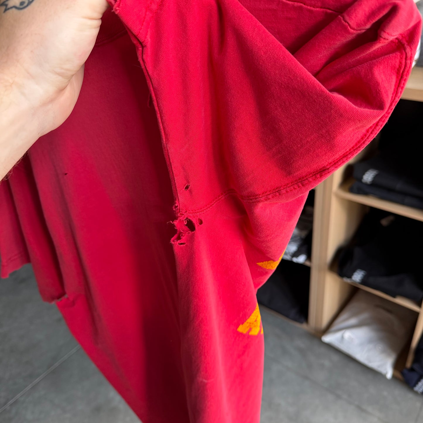 Y2K Distressed Iowa State Athletic Dept Tee