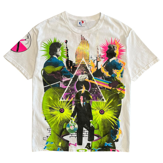 Backstock Co Pink Floyd AOP White T Shirt