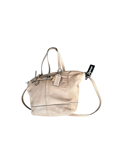 Coach Distressed Chelsea Jaden Bag In Beige