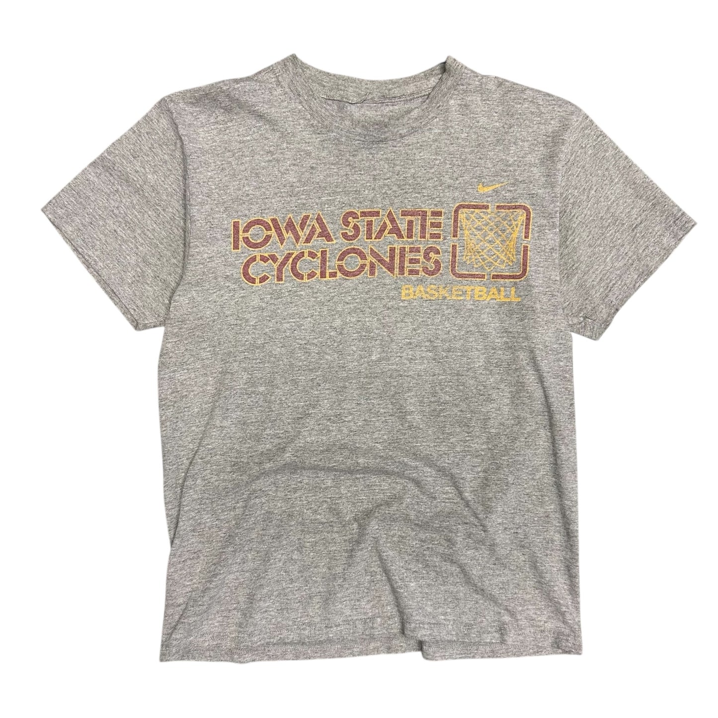 Y2K Nike Iowa State Cyclones Basketball Grey Tee