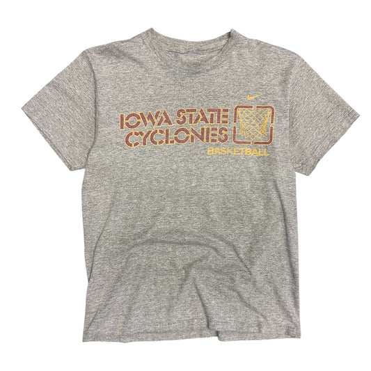 Y2K Nike Iowa State Cyclones Basketball Grey Tee