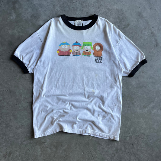 Vintage South Park Main Characters Ringer Tee