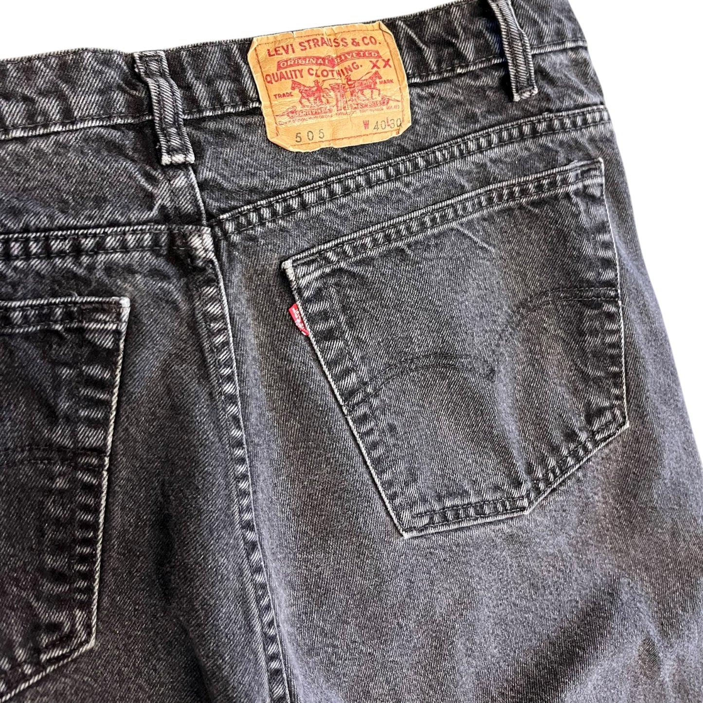 Vintage Levi’s 505XX Black Jeans