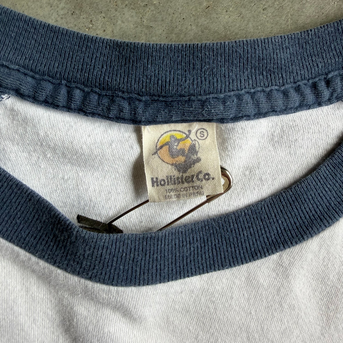 Y2K Hollister Spell Out Raglan Sleeve Shirt