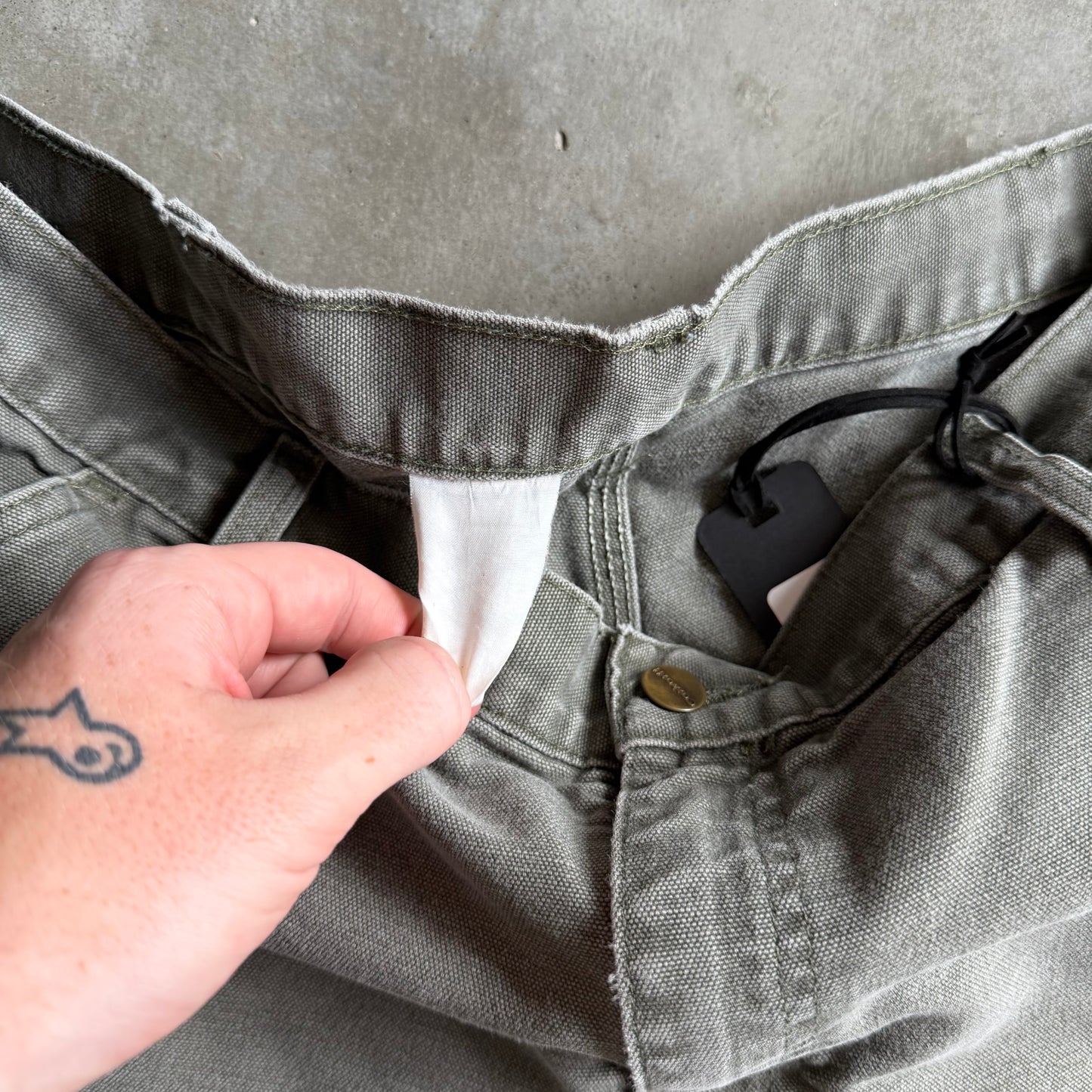 Vintage ‘Moss B25’ Carhartt Carpenter Jorts