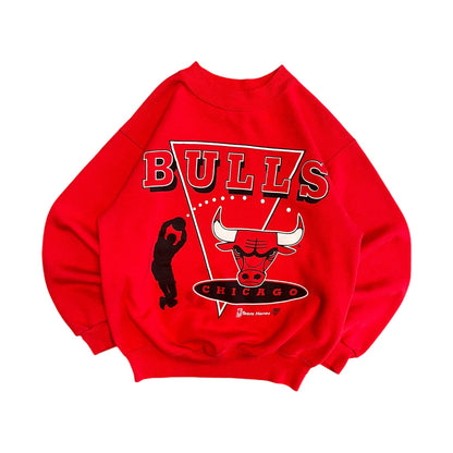 Vintage Chicago Bulls Graphic Crewneck Sweatshirt