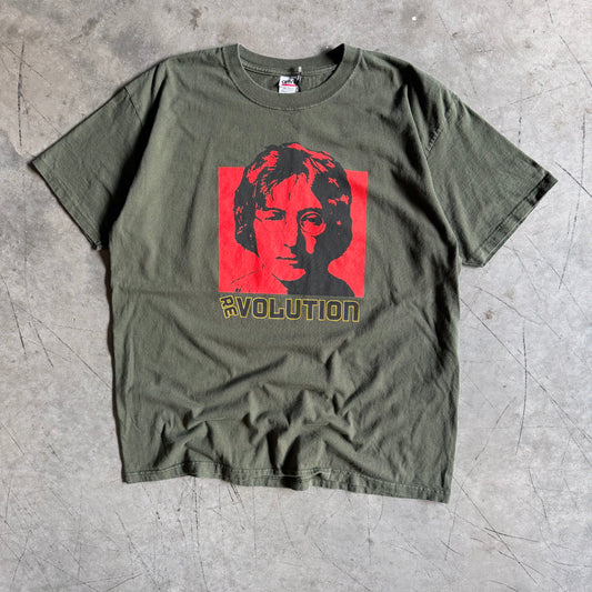 Y2K John Lennon “Re-Volution” Portrait Tee