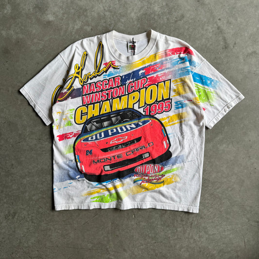 Vintage Jeff Gordon ‘95 Winston Cup Champ AOP Tee