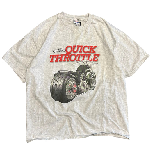 Vintage “Quick Throttle” Big Motorcycle Tee