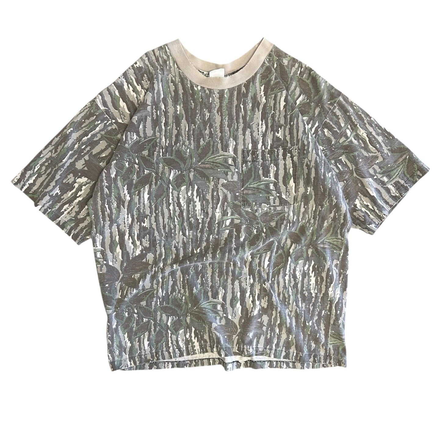 Vintage Liber Tees Camo Blank Tee