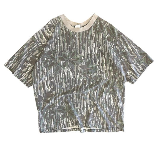 Vintage Liber Tees Camo Blank Tee