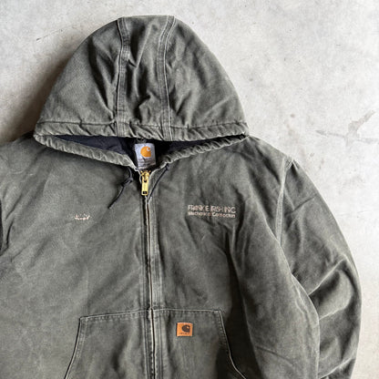 Carhartt ‘J130 MOS’ Moss Green Active Jacket w/ Embroidery