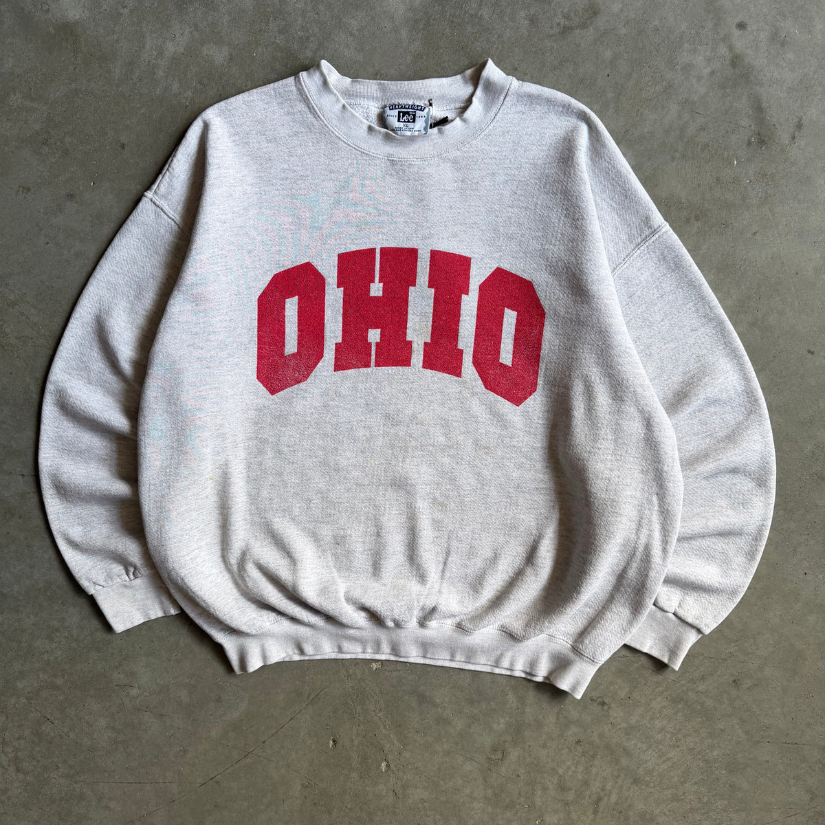 Vintage Ohio Red Spell-Put Gray Sweatshirt