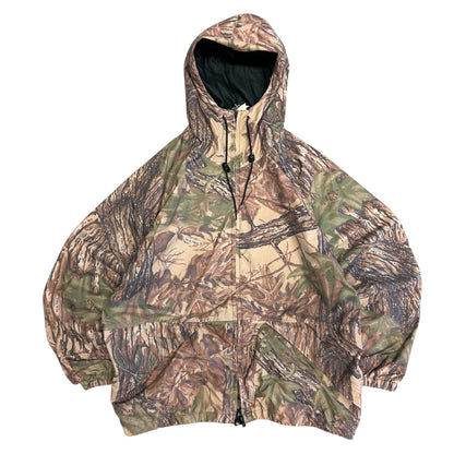 Vintage Real Tree Camo Quarter Zip Jacket