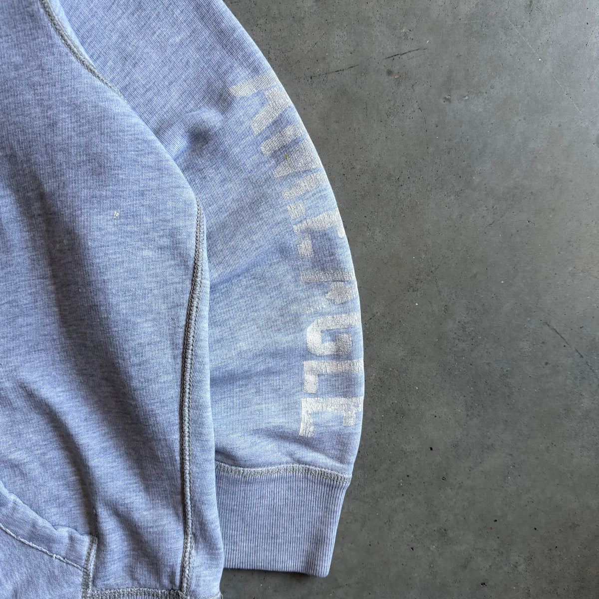 Y2K American Eagle Green Eagle Grey Sweatshirt