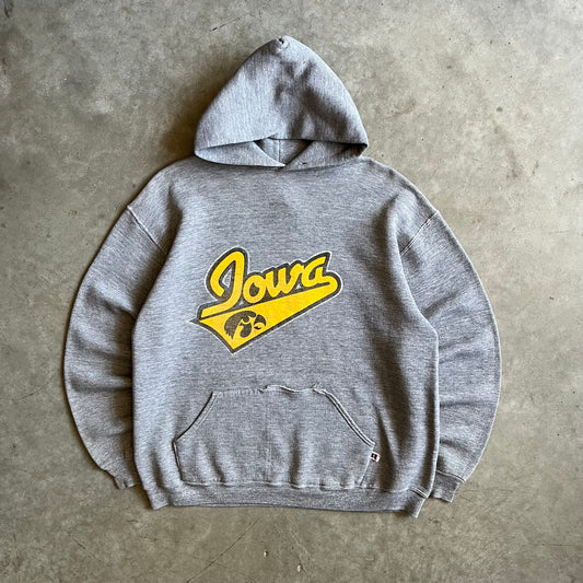 Y2K Iowa Hawkeyes Script & Hawk Hoodie