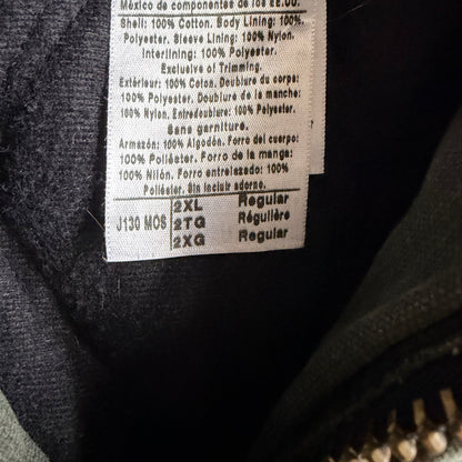 Carhartt ‘J130 MOS’ Moss Green Active Jacket w/ Embroidery