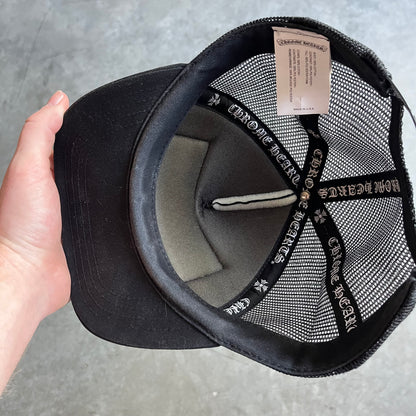 Chrome Hearts Miami Patch Trucker Hat - Black