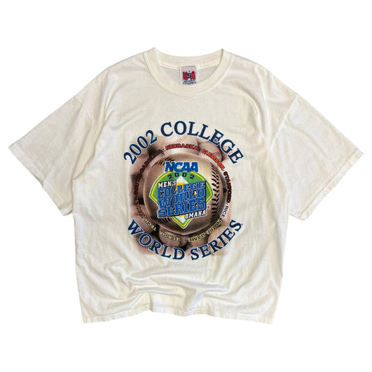 Vintage 2002 NCAA College World Series Tee