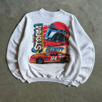 Vintage ‘94 Bill Elliott “Red Storm Rising” McDonald’s Racing Team Sweatshirt