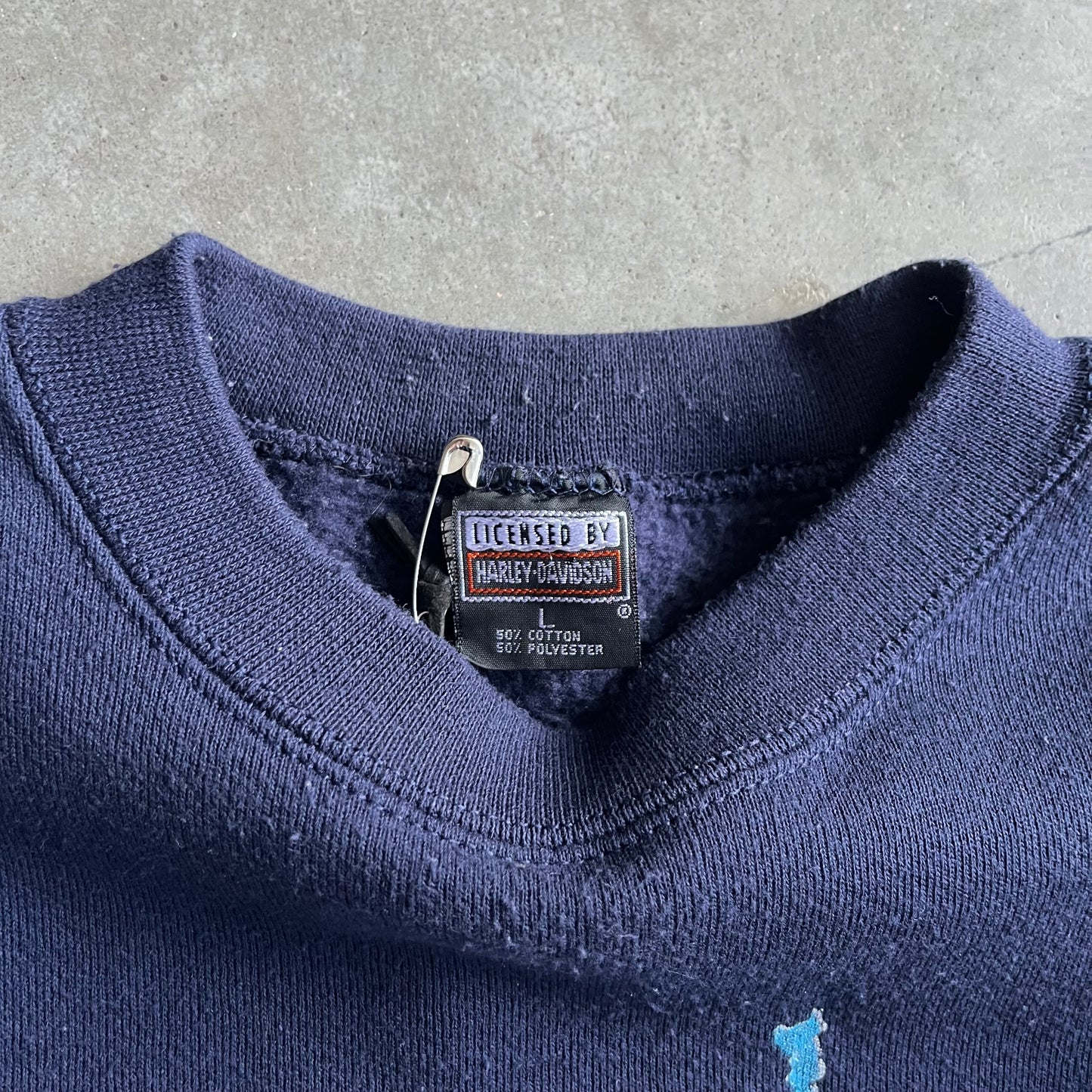 Vintage Harley Davidson Endure Forever Eagle Crewneck