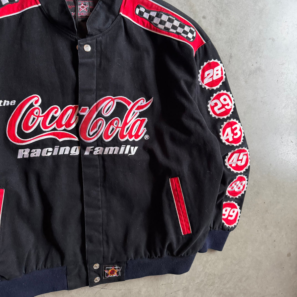 NASCAR JH Design Coca Cola Racing Family Jacket