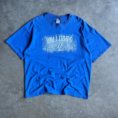 Y2K Drake University Bulldogs Faded Graphic Tee
