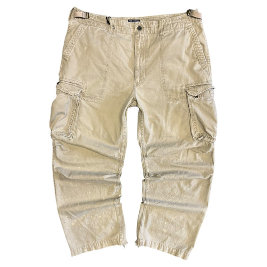 Y2K Polo Jeans Co Parachute Khaki Cargo Pants