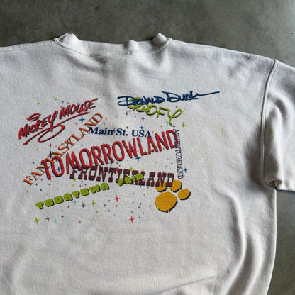 Vintage Walt Disney Magic Kingdom Mickey Characters Sweatshirt