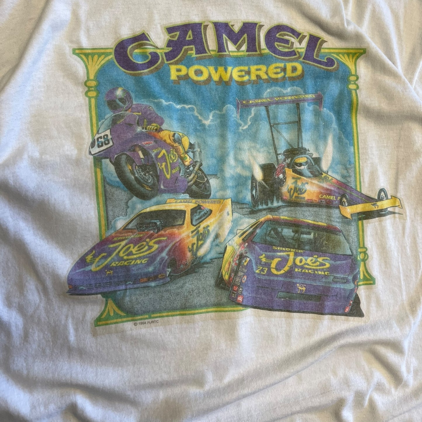 Vintage Smokin’ Joe’s Camel Powered Racing Tee