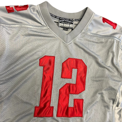 Y2K Ohio State Gray #12 Football Jersey