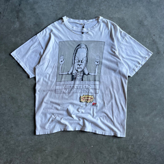 Vintage 1996 Beavis And Butthead Do America ‘Cornholio’ Tee
