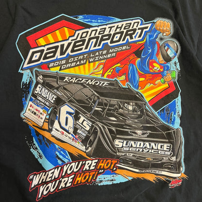 Y2K Jonathan Davenport Superman NASCAR Tee