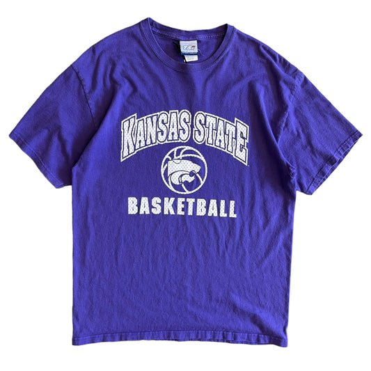 Y2K Kansas State Basketball Spellout Tee