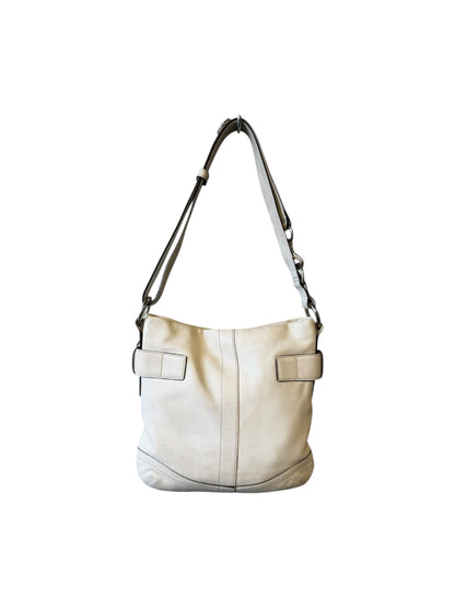 Coach Y2K White Leather Soho Buckle Bag