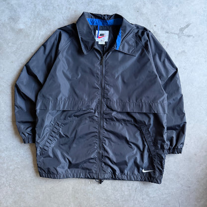 Y2K Nike Black Windbreaker Jacket