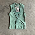 Women’s Y2K Old Navy Green Boho Vest