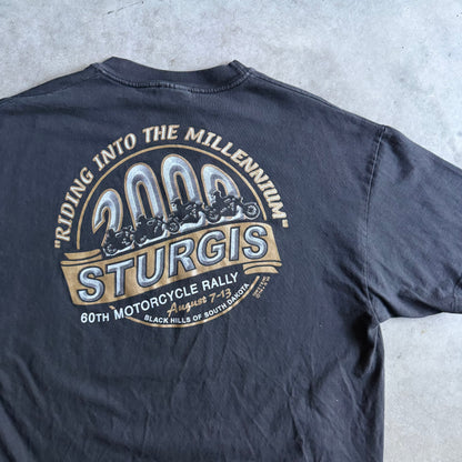 2000 Sturgis Black Hills Rally ‘Riding Into The Millennium’ Tee