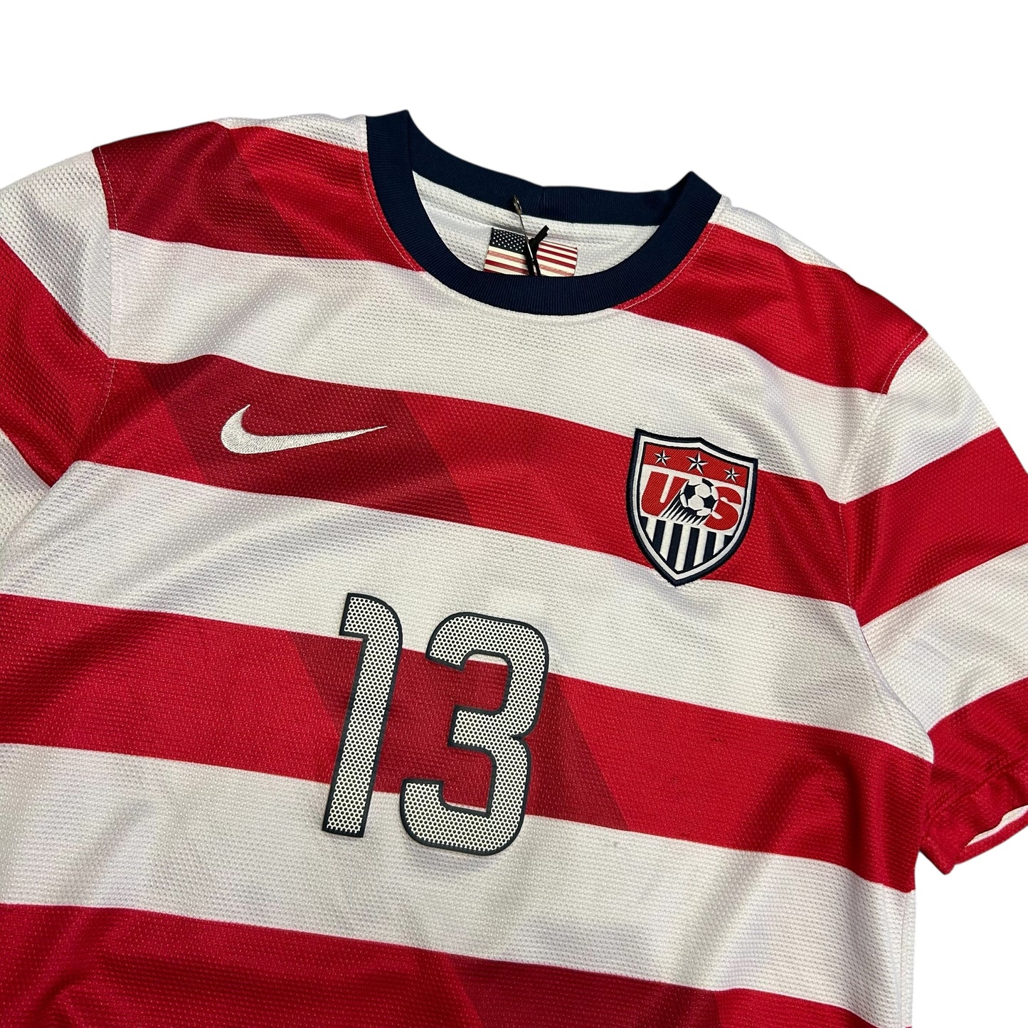 Nike USA USMNT Waldo Home Morgan Soccer Jersey