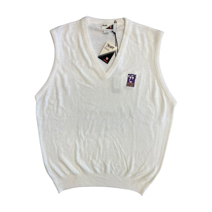 Vintage Northern Iowa Panthers Wilson White Vest