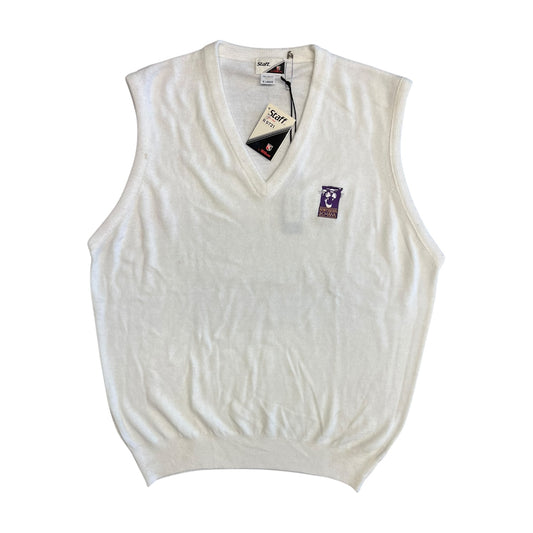 Vintage Northern Iowa Panthers Wilson White Vest